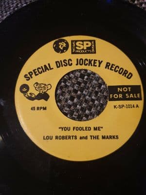 Lou Roberts You Fooled Me MGM SP 2nd Northern Soul Unplayed Old Store Find