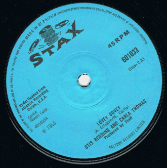 Lovey Dovey Otis Redding And Carla Thomas uk Stax M-