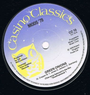 Mods 79 Green Onions Casino Classics Mint Unplayed! Free Shipping!