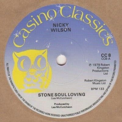 Nicky Wilson Stone Soul Loving Casino Classics CC8 Soul Northern Unplayed Stock