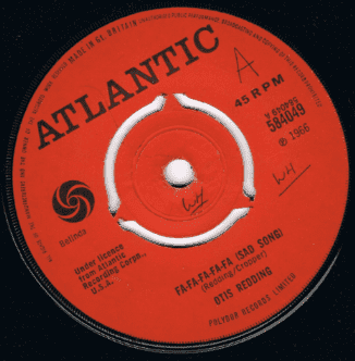 Otis Redding Fa Fa Fa Fa Fa (Sad Song) Atlantic