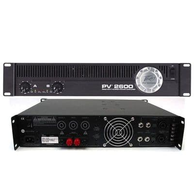 Peavey 1800W Power Amplifier Hire 2 x 900W