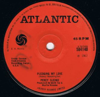 Percy Sledge Pledging My Love Atlantic