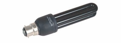 QTX 15W Black-Light UV Ultraviolet Bulb BC Bayonet Cap Lamp 160.020 Purple