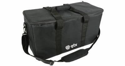 QTX Carry Bag for 4 or 8 PAR Cans + Lights + Moving Heads + Dividers + Strap