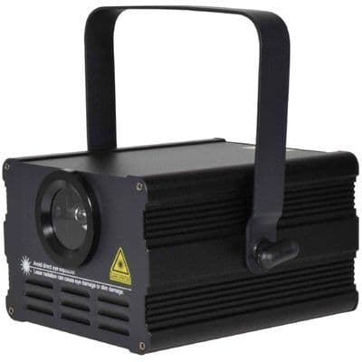 QTX Crystalizer 1000mw Animation Laser 7 Colours Dmx Ilda Auto + Sound Activated