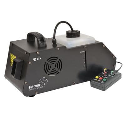 QTX FH-700 Fog-Haze Machine 700W Smoke Hazer + Timer Remote 6,000 cuft/min