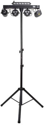 QTX Multi-Bar Lighting System + Tripod + Remote + Bag Dmx Par Cans + Laser +more