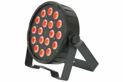 QTX PAR100 HIGH POWER 3-in-1 RGB 27W Red Green Blue + IR Remote + Dmx