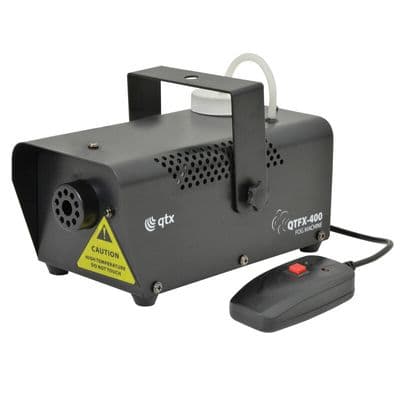 QTX QTFX-400 400W Smoke Fog Fogger Machine DJ Disco Band Party + Remote Control
