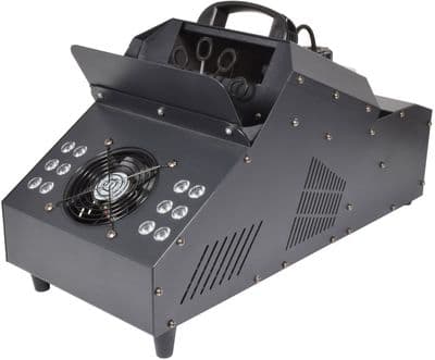 QTX QTFX-LBF1 LED Bubble Fog Smoke Machine 2 x Remotes + Dmx 900W 12 x RGB Leds