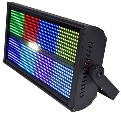 QTX SpectraWash: 240W LED Colour Blinder and Strobe, Stage Effects Light