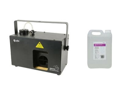 QTX Zephyr Haze Machine 300W 35 Sec Reheat + Wireless Remote + 5 Litre Fluid