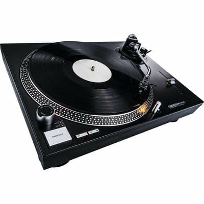 Reloop RP-1000 MK2 Pro Belt Drive Record Turntable Deck + Slipmat + Cart + Styli