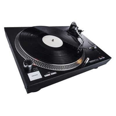 Reloop RP-4000 MK2 Pro Direct Drive Deck + Slipmat + Cart + Flight-Case + lid