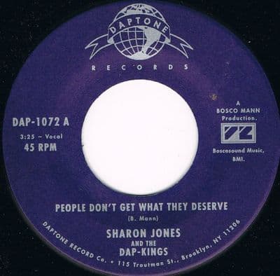 Sharon Jones People Don't Get What They Deserve Northern Soul Daptone Unissued