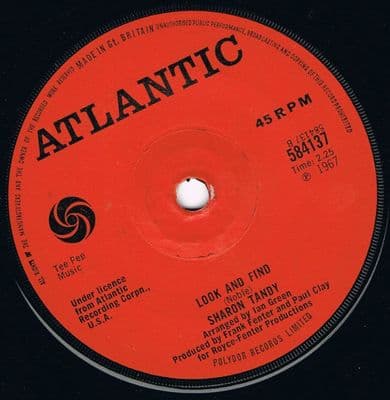 SHARON TANDY LOOK AND FIND OUR DAY WILL COME ATLANTIC EX+