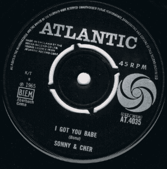 Sonny & Cher I Got You Babe Atlantic