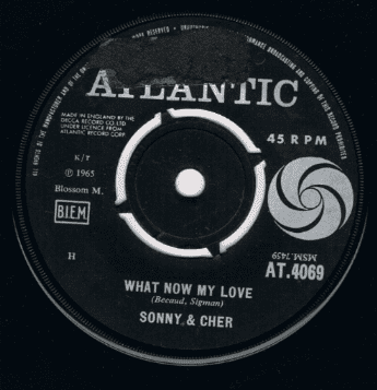 Sonny & Cher What Now My Love Atlantic