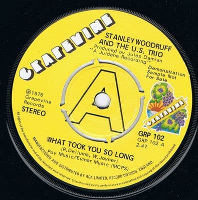 Stanley Woodruff What Took You So Long uk Grapevine Demo