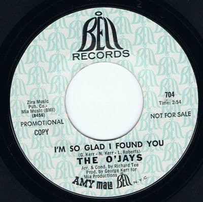 THE O JAYS IM SO GLAD I FOUND YOU BELL DEMO