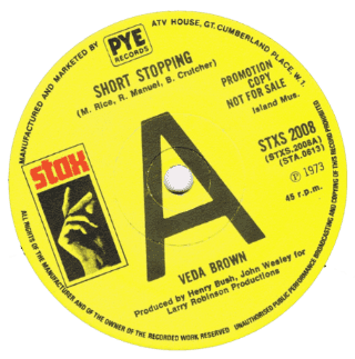 Veda Brown Short Stopping Stax M- Demo