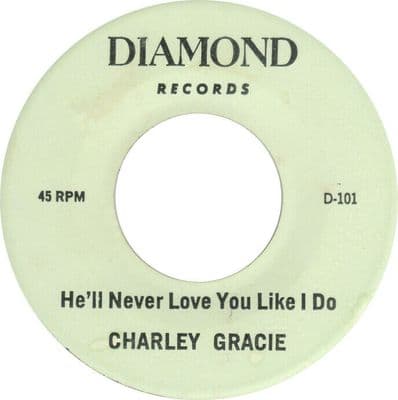 vg +Charley Gracie He'll Never Love You Like I Do Diamond Re Soul Northern Unplayed