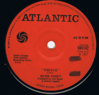 Wilson Pickett Stag O Lee Atlantic
