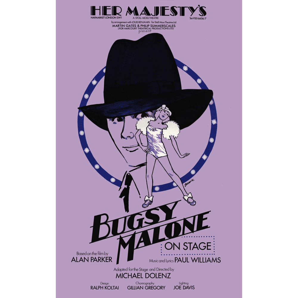 Bugsy Malone Rapper Vector Bugsy Malone Poster Bugsy Malone | Data Thistle