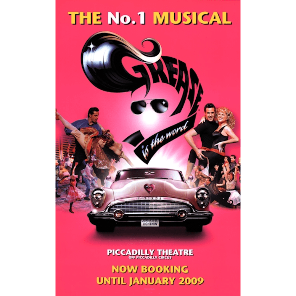Grease Is The Word No1 Poster