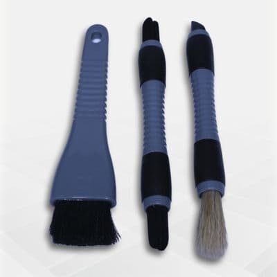 3pc Interior Brush Set