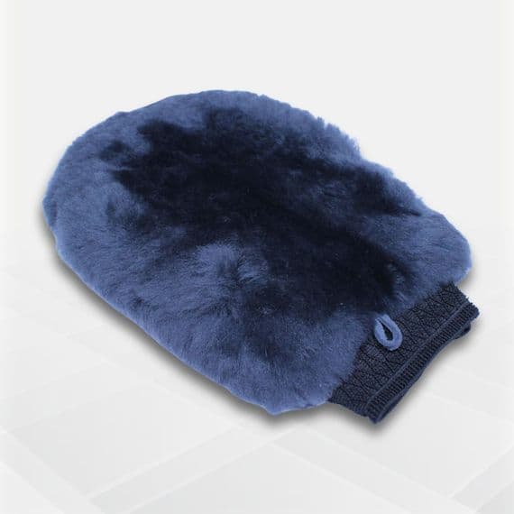Genuine Lambs Wool Double Sided Wash Mitt