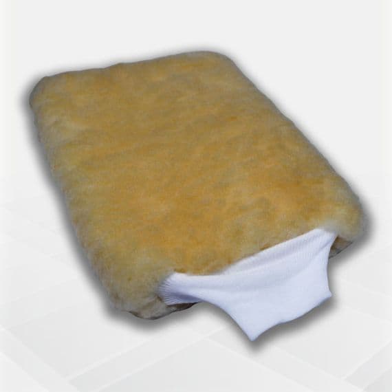 Large Synthetic Lambs Wool Wash Mitt