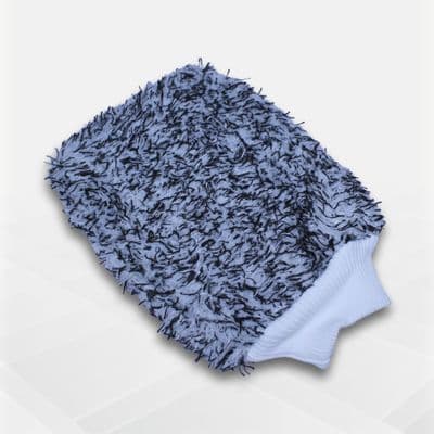 Premium High Density Microfibre Wash Mitt (Black)