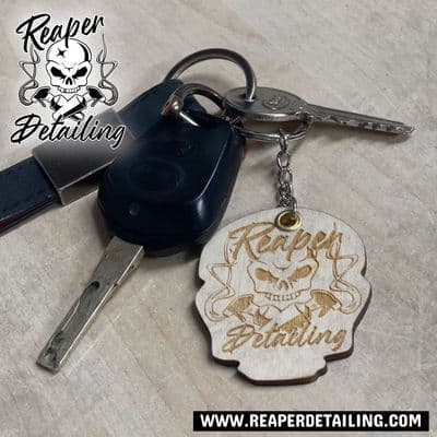 Shaped Reaper Detailing Keyring