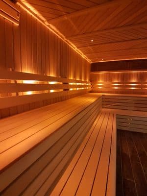 Bespoke Hemlock Sauna - Commercial Sauna