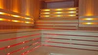 Bespoke Sauna Benches - Including LED lighting