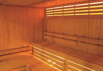 Bespoke Sauna Benches - Including LED lighting