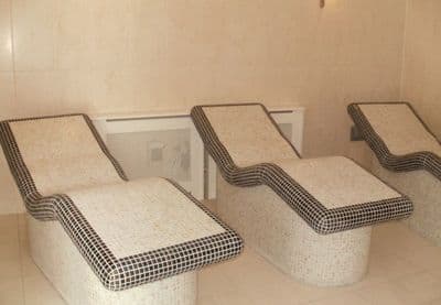 Heated Tiled Loungers - Free Standing