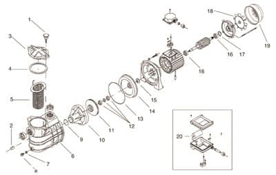 Mini & Hydronaut Pump Spares