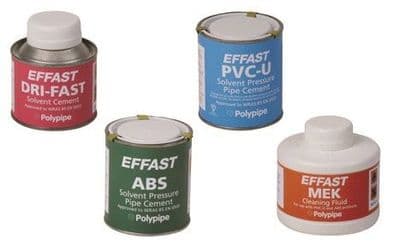 Solvent Cements, Cleaners & Tapes