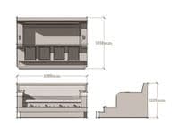 Tiled Footspa - Plans & Models