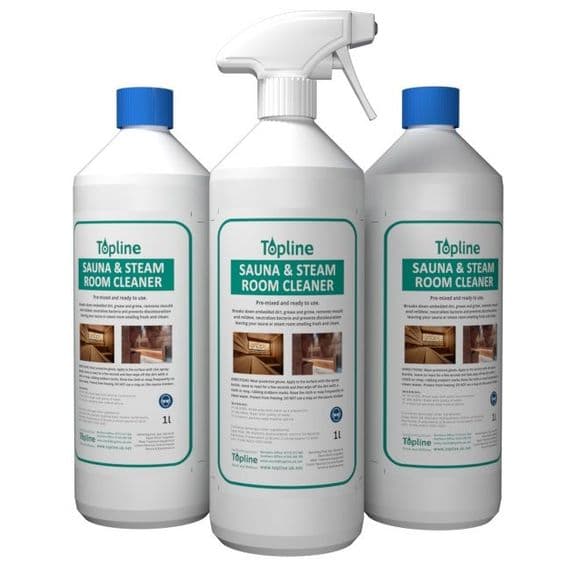 Topline Sauna & Steam Room Cleaner (6 x 1litre)