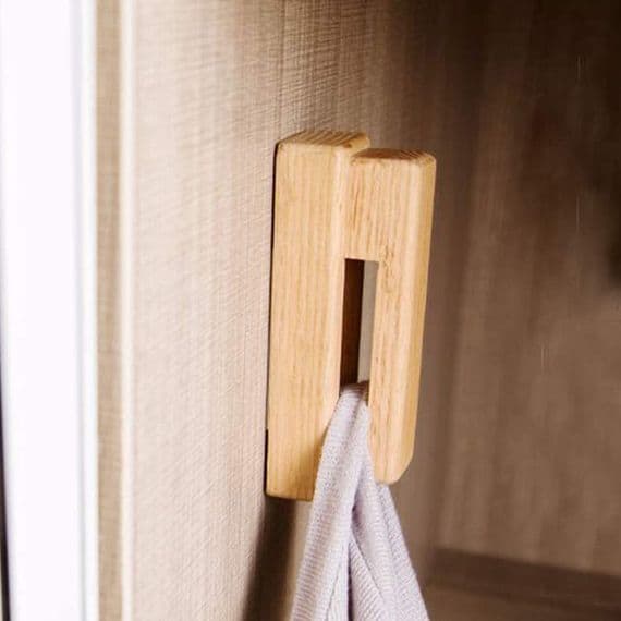 Wooden Towel Hook