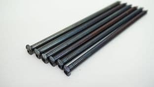 100mm Turret head nails set of 10 blued