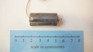 10th century Anglo-saxon lead plumbob