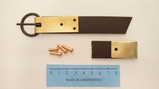 20mm wide Anglo-Saxon belt buckle Bergh Apton grave 7