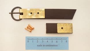 20mm wide Anglo-Saxon belt buckle Empingham II grave 50