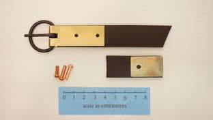 20mm wide Anglo-Saxon belt buckle Mucking grave 281