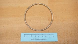 3 strand Roman cable bracelet in bronze from Canterbury UK